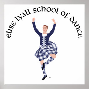 CUSTOM Elise Lyall Tanzschule Poster