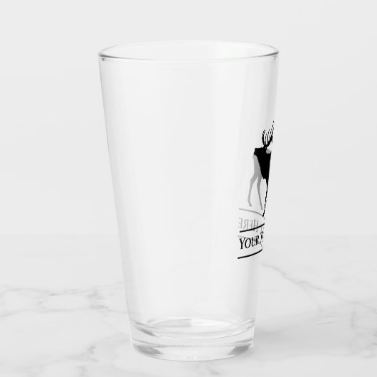 Custom Elk Jagd Bier Glass Tumblr Glas (Rechts)