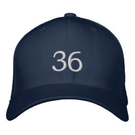 Custom Embroidered Number Baseball Cap Design Bestickte Baseballkappe