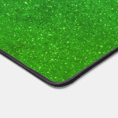 Custom Emerald Gradient Desk Mat - Sleek & Fresh Schreibtischunterlage (Ecke)
