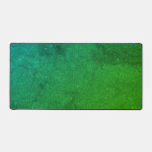 Custom Emerald Gradient Desk Mat - Sleek & Fresh Schreibtischunterlage (Vorderseite)