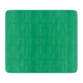 Custom Emerald Green Cutting Board Schneidebrett (Vorderseite)