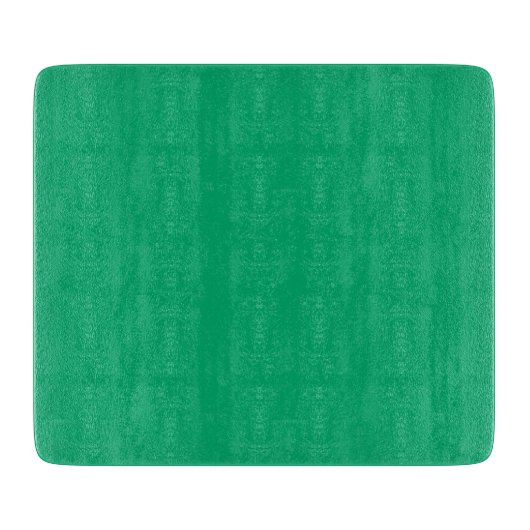 Custom Emerald Green Cutting Board Schneidebrett (Vorderseite)