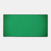 Custom Emerald Green Desk Mat - Sleek & Modern Schreibtischunterlage (Vorderseite)