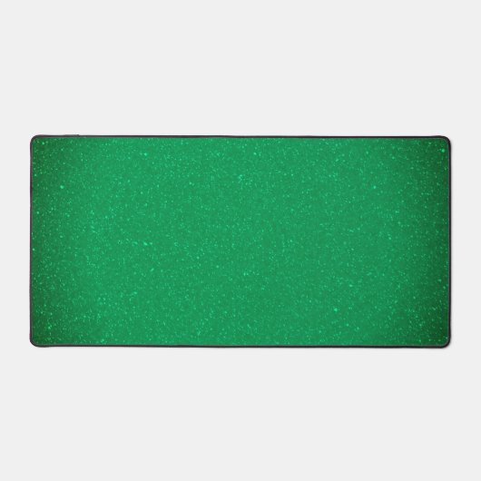 Custom Emerald Green Desk Mat - Sleek & Modern Schreibtischunterlage (Vorderseite)