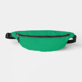 Custom Emerald Green Fanny Pack Bauchtasche (Vorderseite)