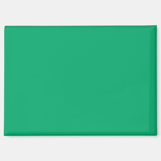 Custom Emerald Green Magnet (Vorderseite)