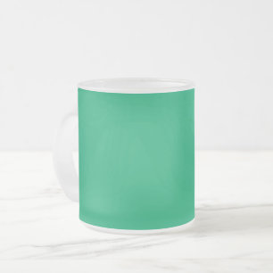Custom Emerald Green Mattierte Tasse