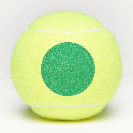 Custom Emerald Green Tennis Ball (Vorderseite)