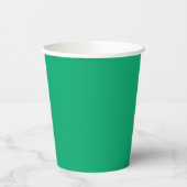 Custom Emerald Paper Cups - Bulk Event Trinkbehält Pappbecher (Links)