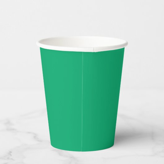 Custom Emerald Paper Cups - Bulk Event Trinkbehält Pappbecher (Rechts)