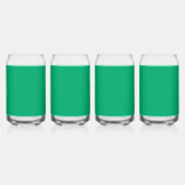 Custom Emerald Trinkbehälter Set Dosenglas (Vorderseite)