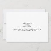 Custom Employee Appreciation 8 Photo Collage Dankeskarte (Rückseite)