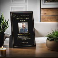 Custom Employee Awards Plaque Foto Personalize