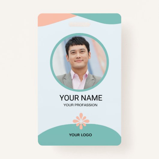 Custom Employee ID Badge Ausweis (Vorderseite)