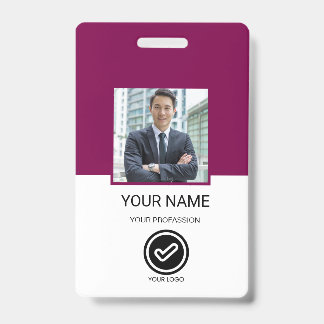 Custom Employee ID Badge Ausweis