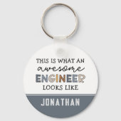 Custom Engineer Funny Phantastisch Engineer Schlüsselanhänger (Vorderseite)