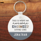 Custom Engineer Funny Phantastisch Engineer Schlüsselanhänger (Vorderseite)