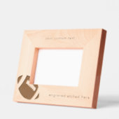 Custom Engraded Etched American Football Gridiron Geätzte Rahmen (Links)