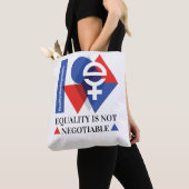 Custom Equality Is Not Negotiable Women's Day  Tasche (Von Nahem)