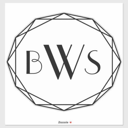 Custom Equestrier Monogram Horse Tack Trunk Aufkleber (Blatt)