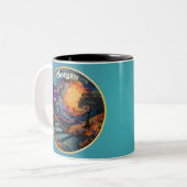 Custom Erholung Meilenstein Geschenk - Die Schritt Zweifarbige Tasse (Vorderseite Links)