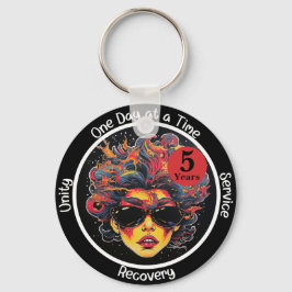 Custom Erholung Meilenstein Geschenk für sie - Pop Schlüsselanhänger