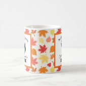 Custom Erntedank Truthahn Foto Saison zu gobben Kaffeetasse (Mittel)