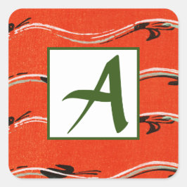 CUSTOM ERSTE ROTE UMSCHLAG AUFKLEBER