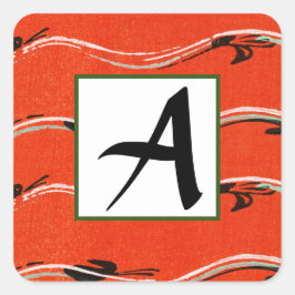 CUSTOM ERSTE ROTE UMSCHLAG AUFKLEBER