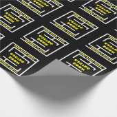 Custom Esroom Geburtstagsparty Wrapping Paper Geschenkpapier (Ecke)