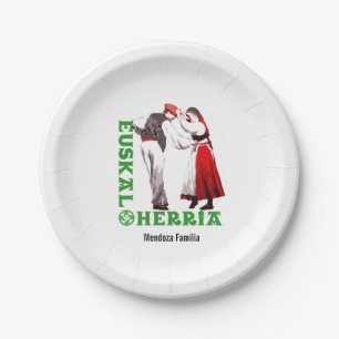 Custom, Euskal Herria, traditioneller baskischer T Pappteller