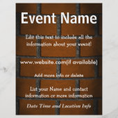 Custom Event Bridge Flyer (Vorne)