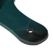 Custom Event Floral Denim Blue Cutting Board Schneidebrett (Ecke)