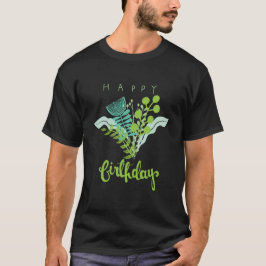 Custom Evergreen Design für Geburtstage T-Shirt