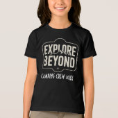 Custom Explore Beyond Camping Crew 2026 Tri-Blend Shirt (Vorderseite)