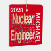 CUSTOM, Extraordinär für nukleare Ingenieure Keramikornament (Rechts)