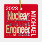 CUSTOM, Extraordinär für nukleare Ingenieure Keramikornament (Vorderseite)