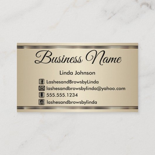 Custom-Eyelashes & Brows - Burgund Wein Glitzer Visitenkarte (Rückseite)