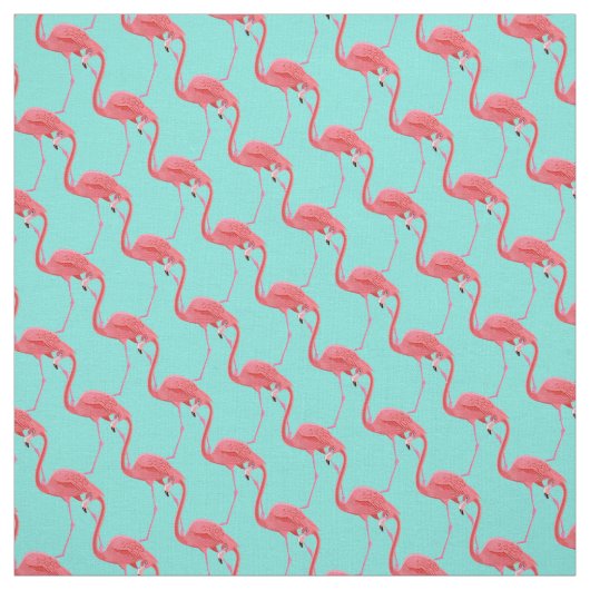 Custom Fabric-Pink Flamingo Stoff (Muster)