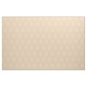 Custom Fabrics Champagne & Gold Blumenkreis Stoff (Fat Quarter (45,7 x 55,9 cm))