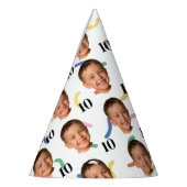 Custom Face 20th 30th 40th 50th 60th 70th Birthday Partyhütchen (Links)
