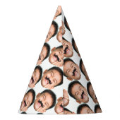 Custom Face Birthday Partyhütchen (Rückseite)