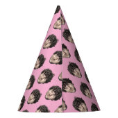 Custom Face Birthday – Personalized Photo  Partyhütchen (Rückseite)