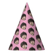 Custom Face Birthday – Personalized Photo  Partyhütchen (Links)