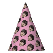 Custom Face Birthday – Personalized Photo  Partyhütchen (Rechts)