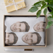 Custom Face Birthday Wedding Personalisiertes Logo Seidenpapier (Geschenk)