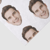 Custom Face Birthday Wedding Personalisiertes Logo Seidenpapier (Detail)