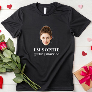 Custom Face Bridal Junggeselinnen-Abschied Bridge  T-Shirt