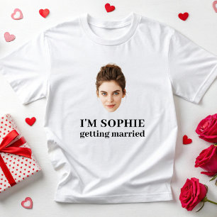 Custom Face Bridal Junggeselinnen-Abschied Bridge  T-Shirt
